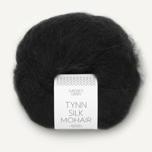 Sandnes Tynn Silk Mohair 1099 Nero