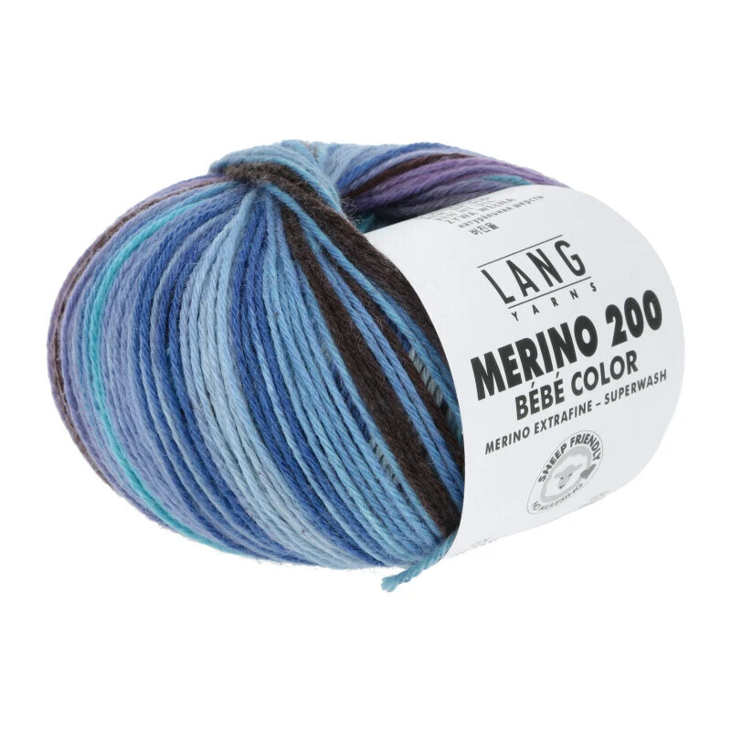 Lang Yarns MERINO 200 BEBE COLOR 306