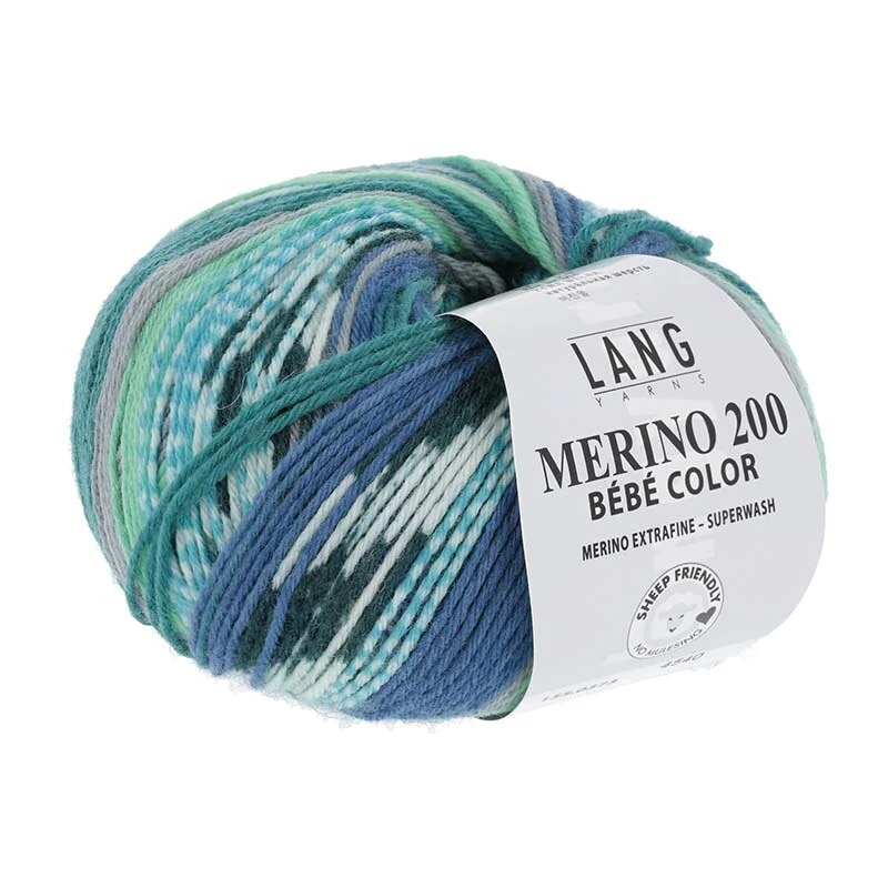 Lang Yarns Merino 200 Bebe Color 373