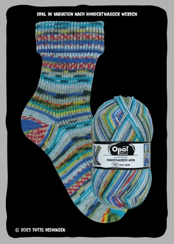 Opal nach Hundertwasser Edition 4-ply 4050