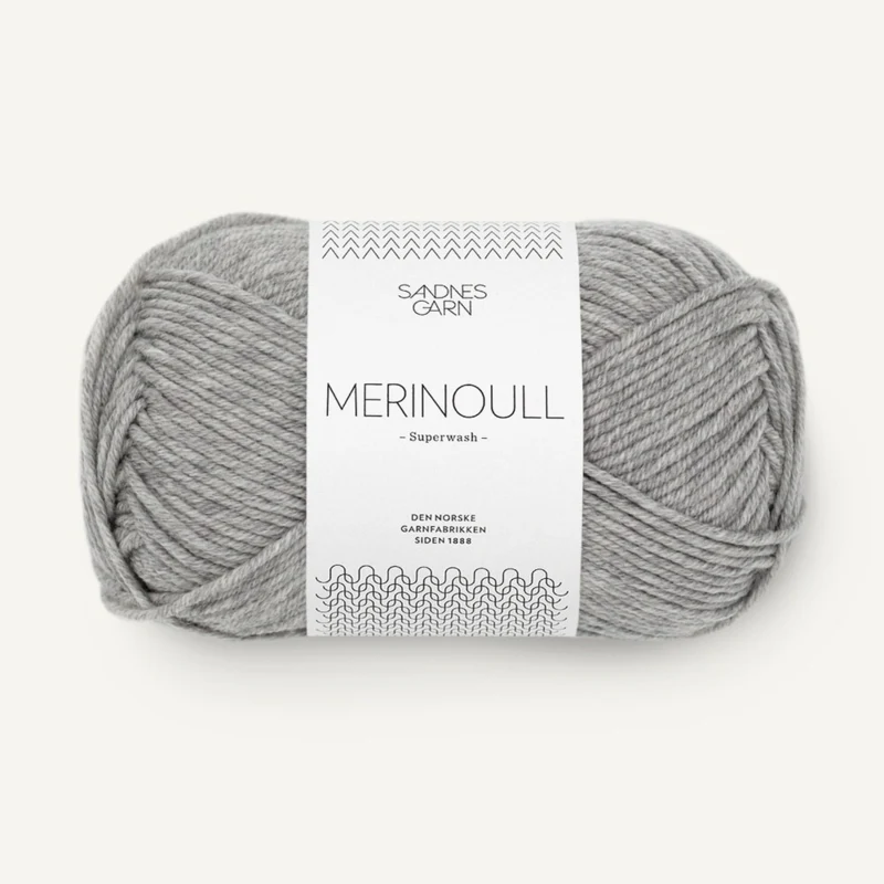 Sandnes Merinoull 1042 Grigio Melange