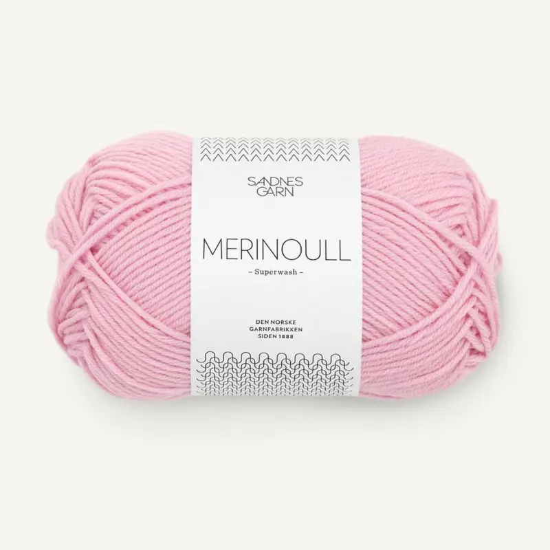 Sandnes Merinoull 4813 Lilla Rosa