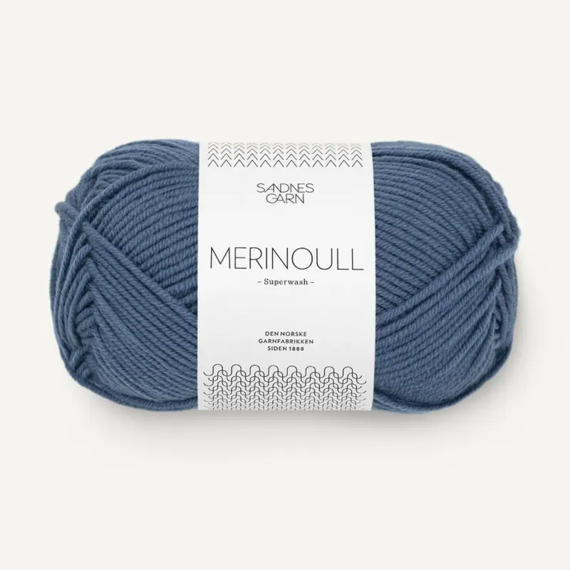 Sandnes Merinoull 6052 Blu Jeans