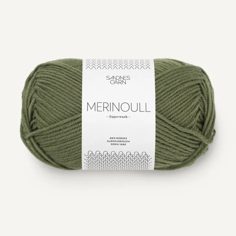 Sandnes Merinoull 9062 Verde Oliva