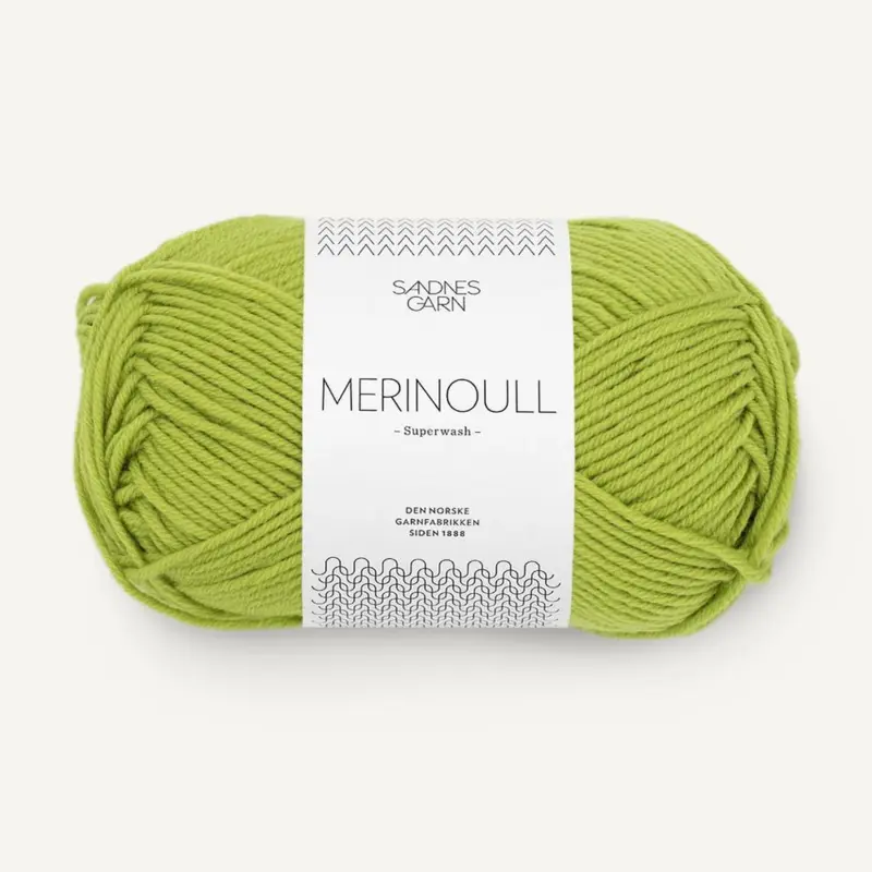 Sandnes Merinoull 9825 Lime Soleggiato