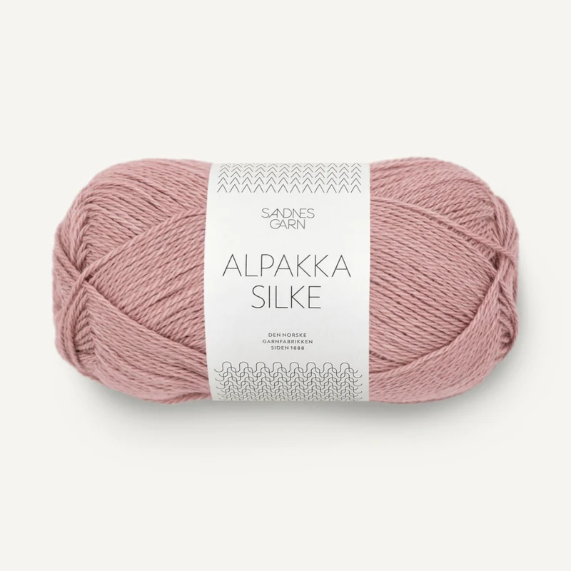 Sandnes Alpakka Silke 4331 Rosa Antico