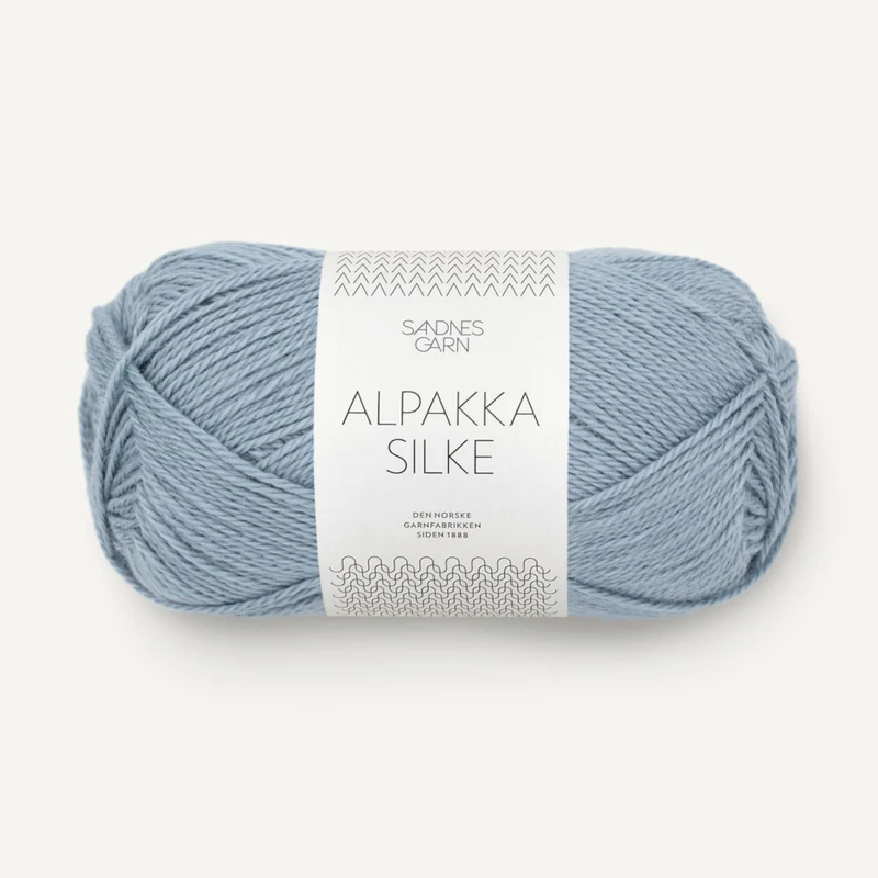 Sandnes Alpakka Silke 6041 Blu Polvere