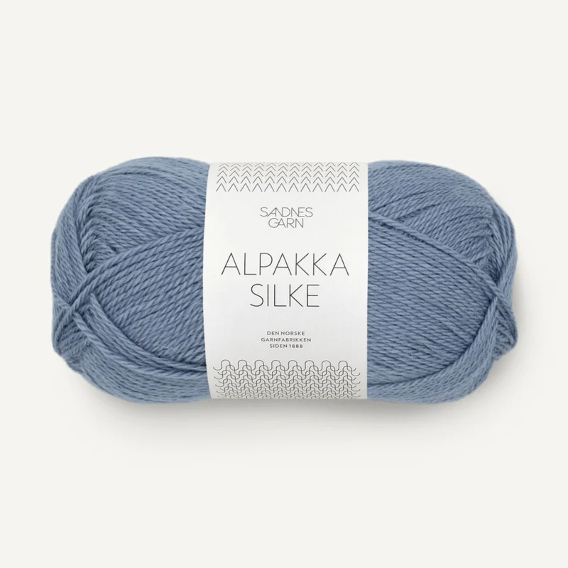 Sandnes Alpakka Silke 6052 Blu Jeans