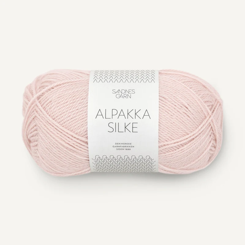 Sandnes Alpakka Silke 3511 Rosa Cipria