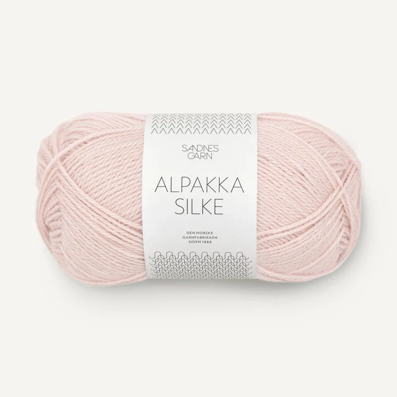 Sandnes Alpakka Silke 3511 Rosa Cipria