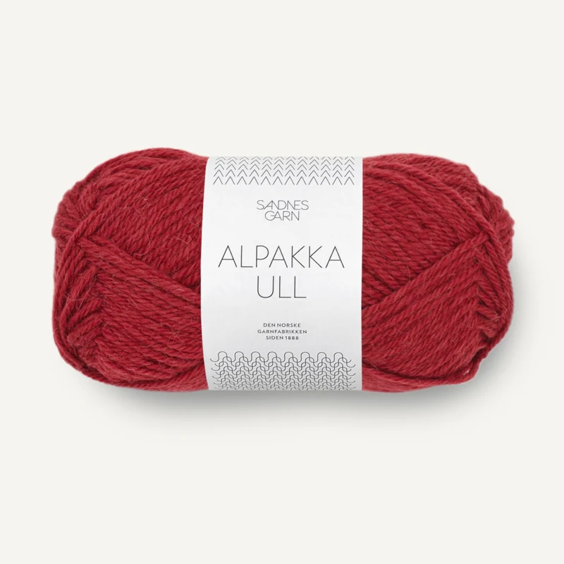 Sandnes Alpakka Ull 4236 Rosso Profondo