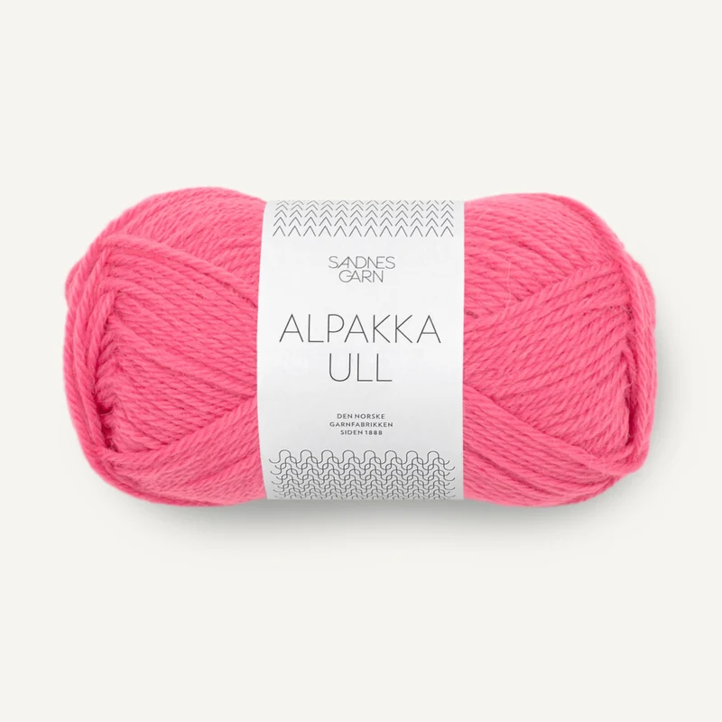 Sandnes Alpakka Ull 4315 Bubblegum Rosa