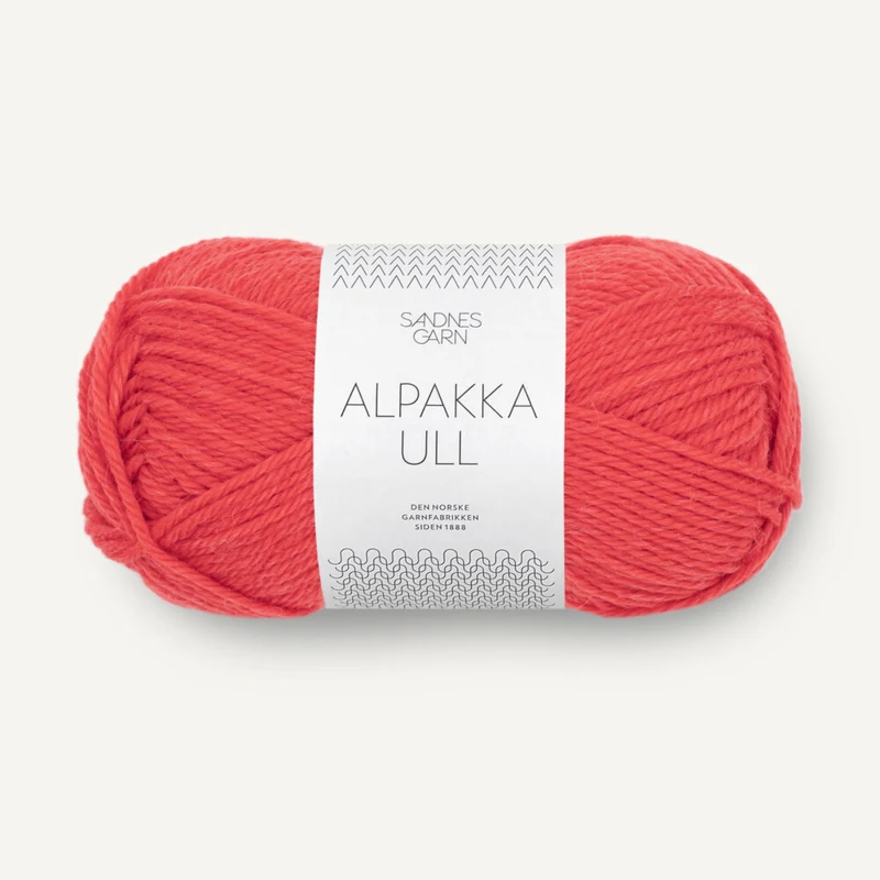 Sandnes Alpakka Ull 4008 Papavero