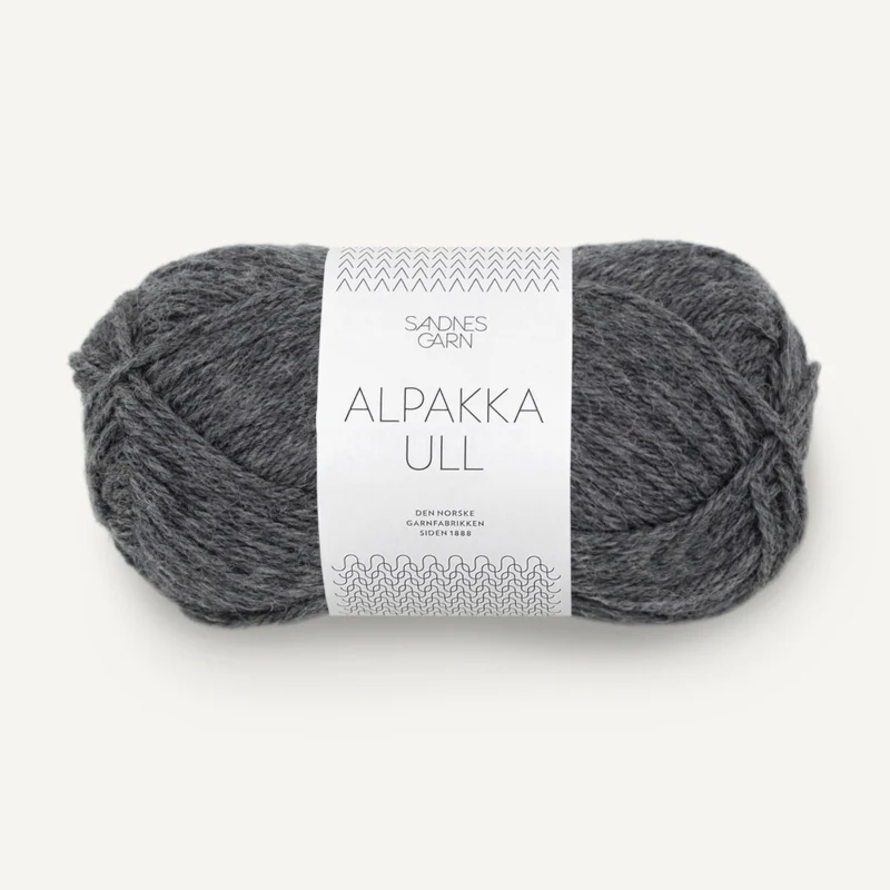 Sandnes Alpakka Ull 1053 Grigio Scuro Melange