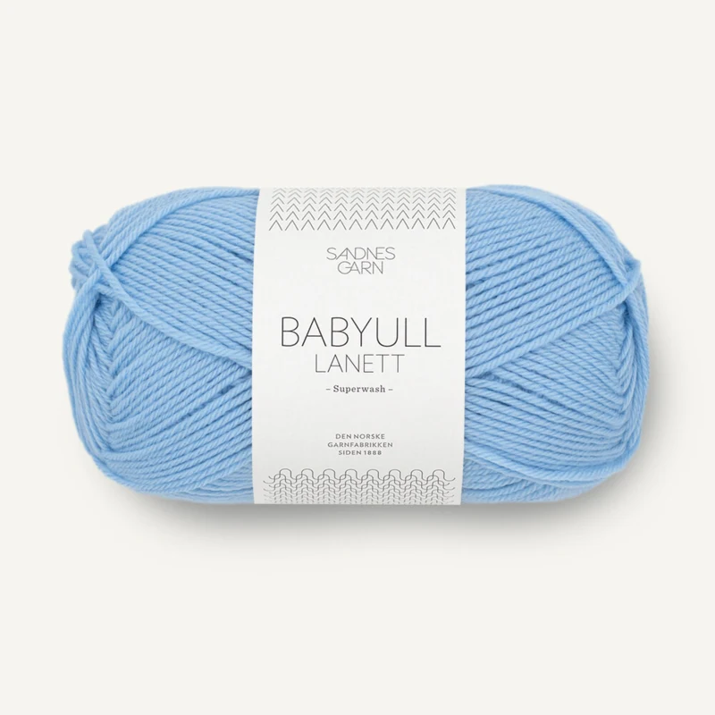 Sandnes Babyull Lanett Azzurro