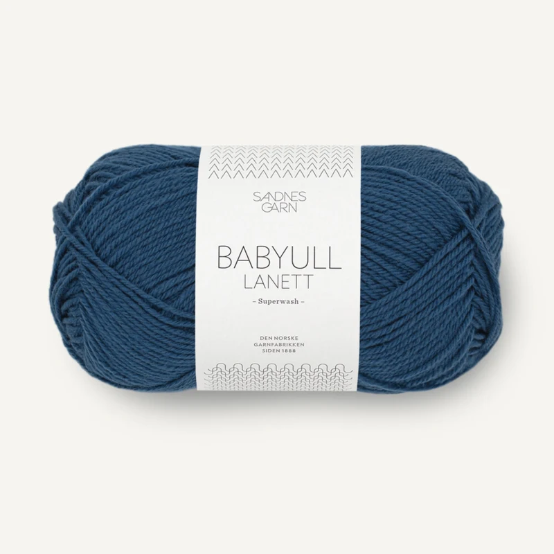 Sandnes Babyull Lanett 6062 Blu Scuro