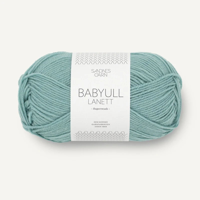 Sandnes Babyull Lanett 6841 Aqua Polveroso