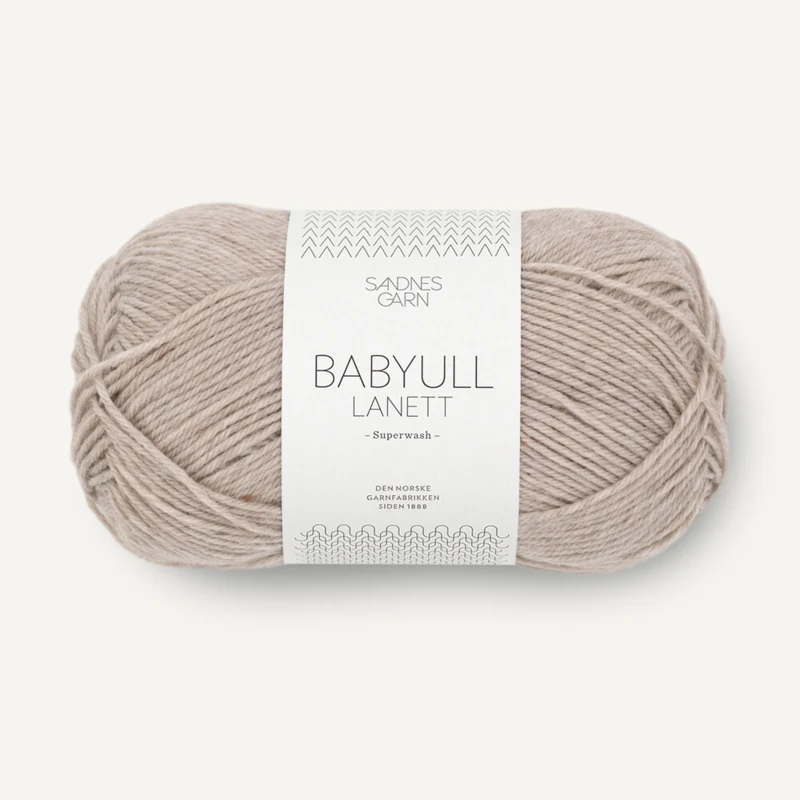 Sandnes Babyull Lanett 2650 Beige Mélange