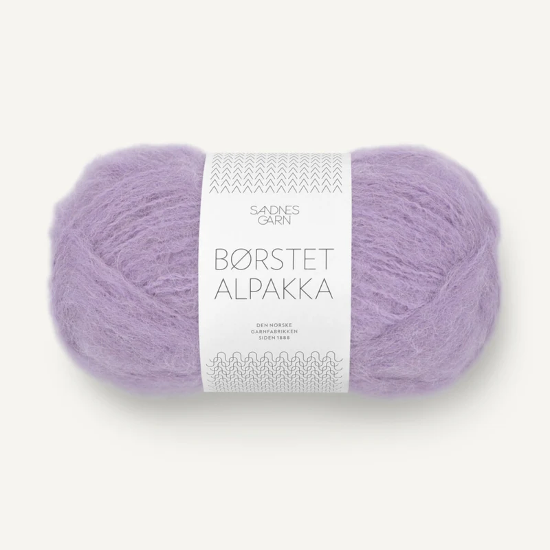 Sandnes Børstet Alpakka 5043 Viola