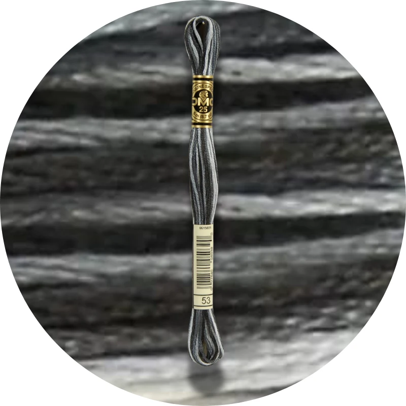 Set Filo Ricamo DMC Mouliné - 35 Matassine Cotone 8mt, Colori Assortiti - Foto 7