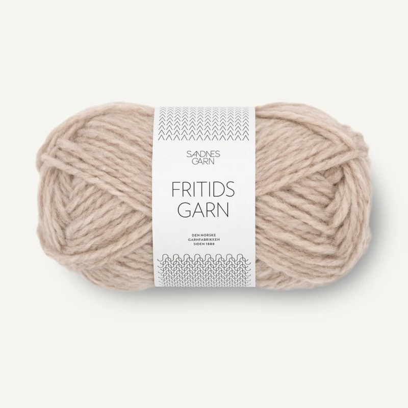 Sandnes Fritidsgarn 3021 Beige Chiaro Mélange