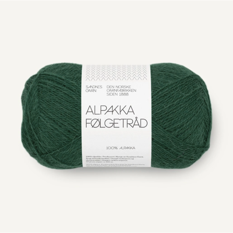 Sandnes Alpakka Følgetråd 7281 Petrolio