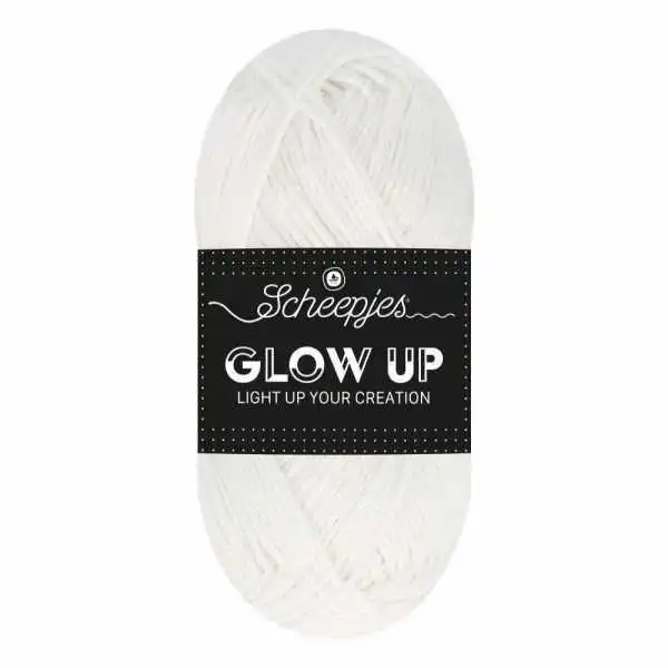 Scheepjes Glow Up 1001 Luminescent White