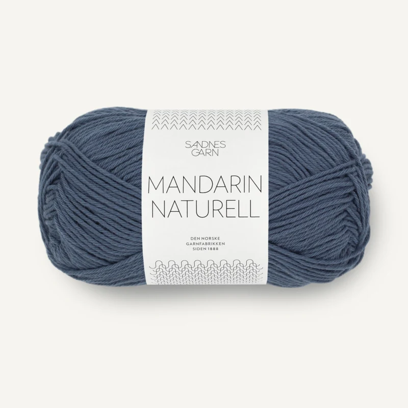 Sandnes Mandarin Naturell 6061 Blu Grigio Scuro