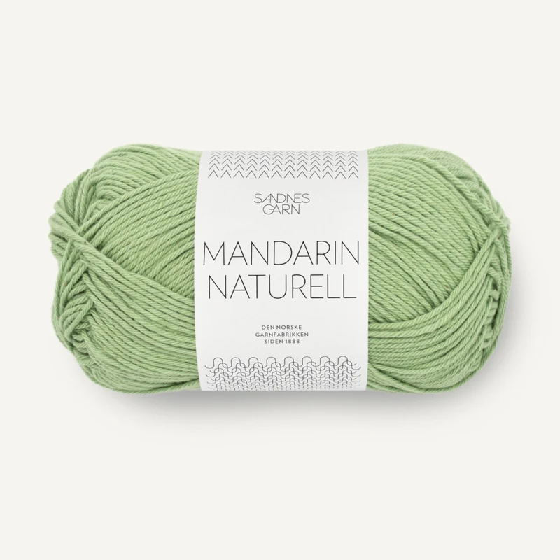 Sandnes Mandarin Naturell 8734 Verde