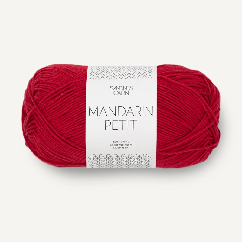 Sandnes Mandarin Petit 4418 Rosso Scuro