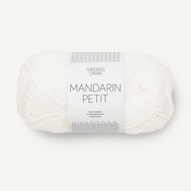 Sandnes Mandarin Petit 1002 Bianco