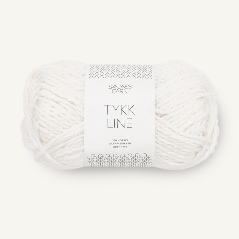 Sandnes Tykk Line 1002 Bianco