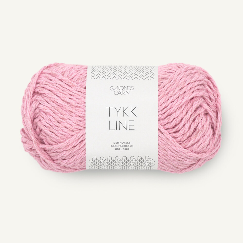 Sandnes Tykk Line 4813 Lilla Rosa