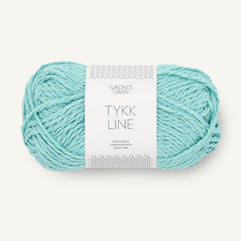 Sandnes Tykk Line 7213 Turchese Blu