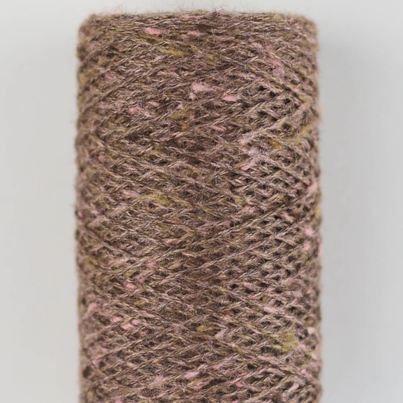 Tussah Tweed sp38 Marrone-rosa-mix