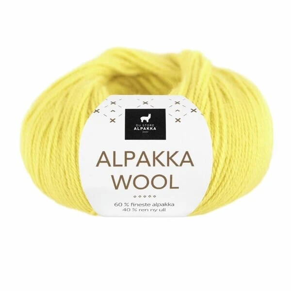 Du Store Alpakka Wool 558 Giallo