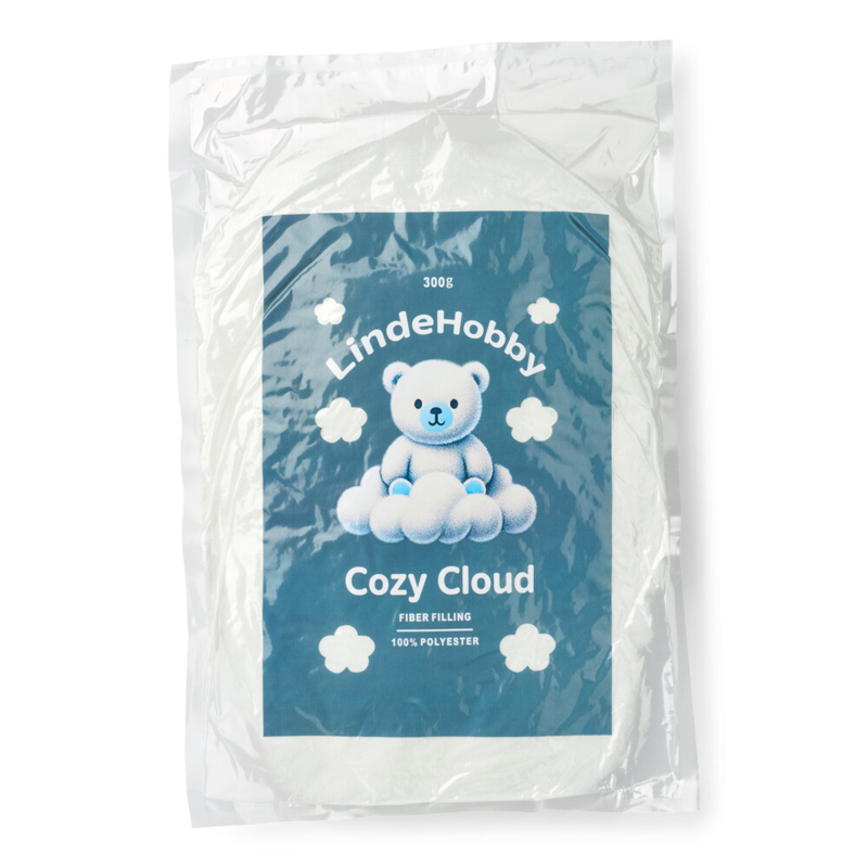 LindeHobby Cozy Cloud Ovatta per Imbottitura 300 g