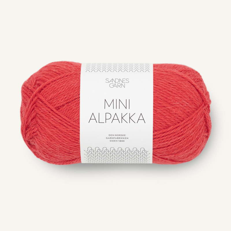 Sandnes Mini Alpakka 4008 Poppy