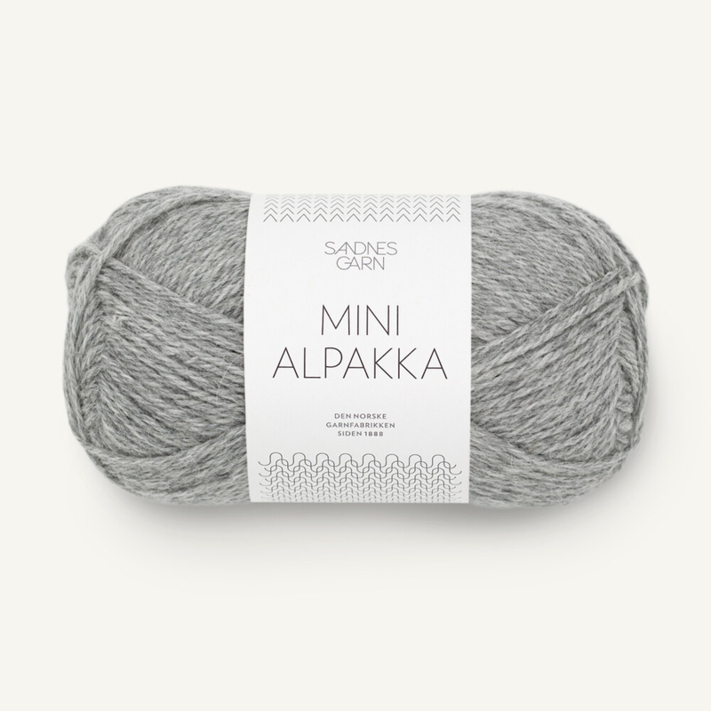 Sandnes Mini Alpakka 1042 Grigio mélange