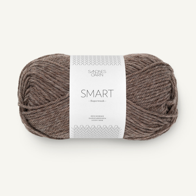 Sandnes Smart 2652 Marrone Medio Melange