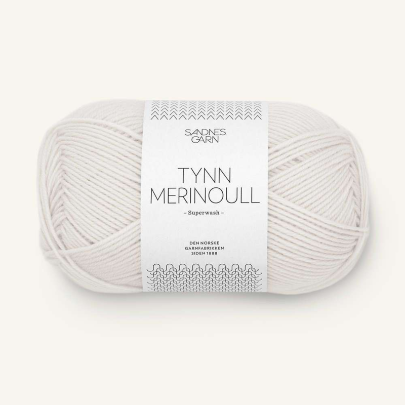 Sandnes Tynn Merinoull 1015 Gesso