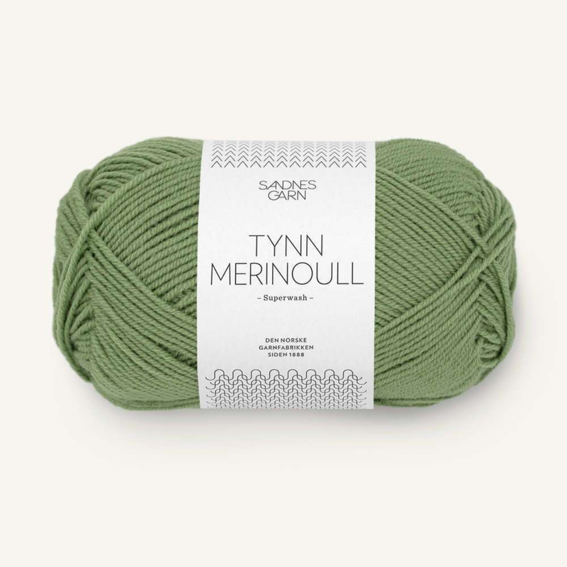 Sandnes Tynn Merinoull 8543 Verde