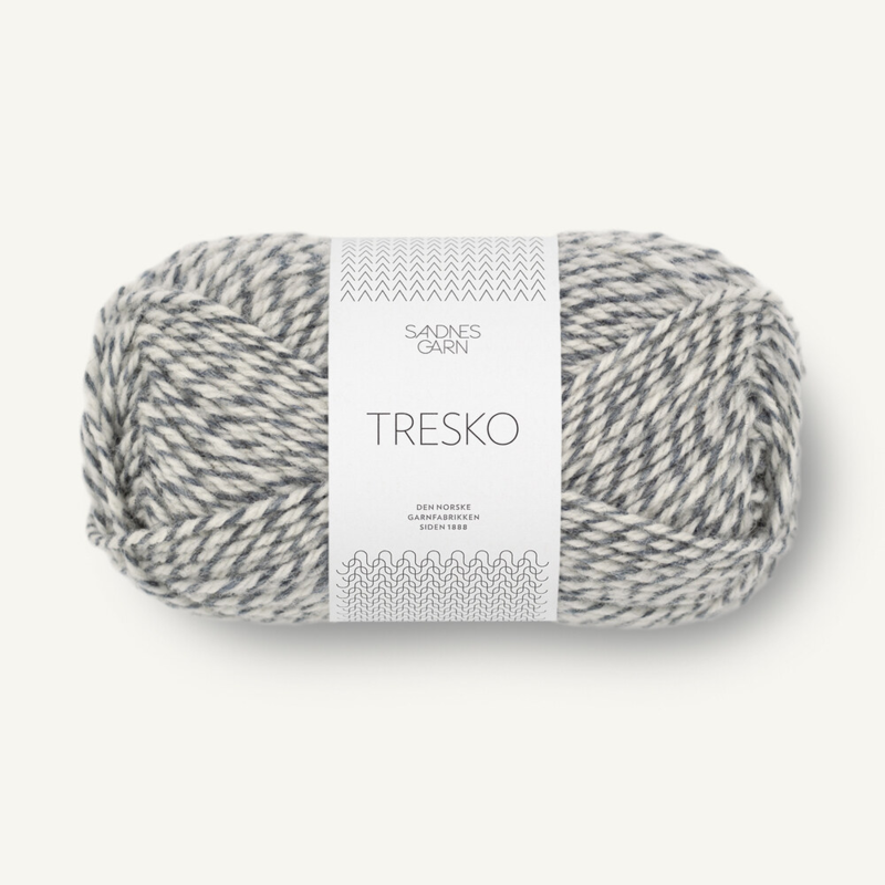 Sandnes Tresko 1022 Grigio/Bianco