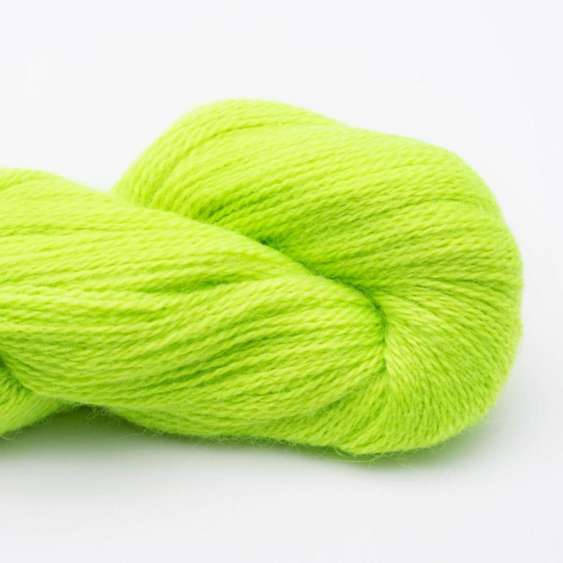 BC Garn Babyalpaca 10/2 RAS 68 Verde Neon RAS