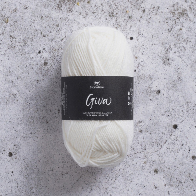 Svarta Fåret Giva 005 Bianco naturale