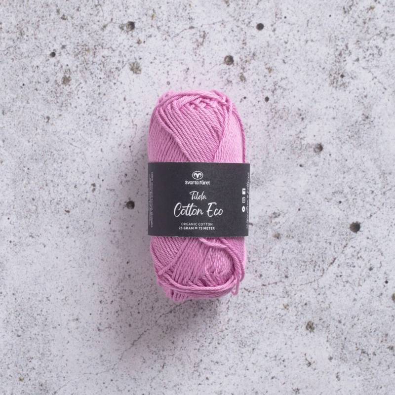 Svarta Fåret Tilda Cotton Eco 248 Super rosa