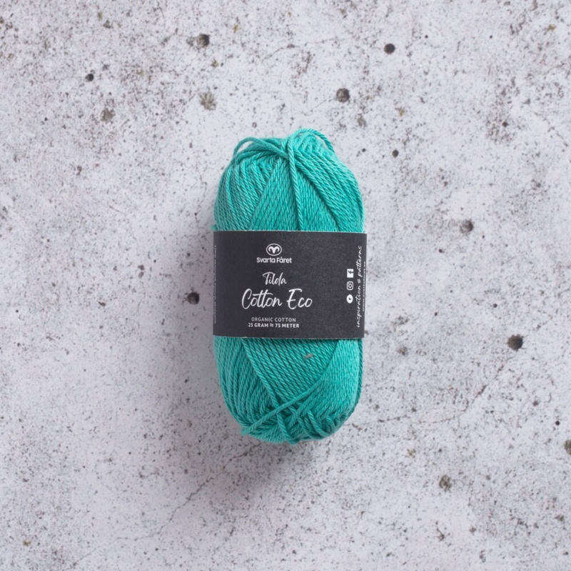 Svarta Fåret Tilda Cotton Eco 283 Laguna di menta