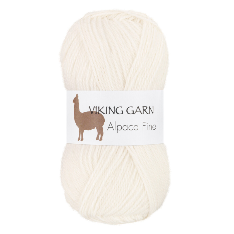 Viking Alpaca Fine 600 Bianco