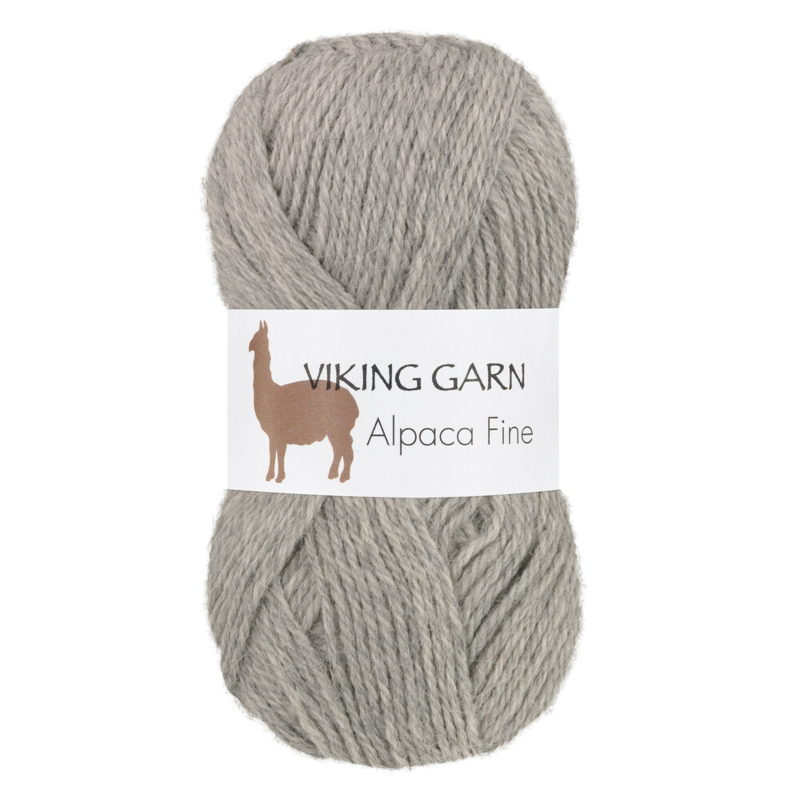 Viking Alpaca Fine 613 Grigio chiaro