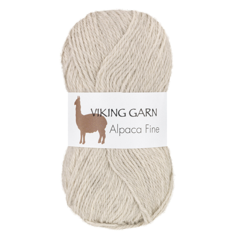 Viking Alpaca Fine 612 Grigio perla